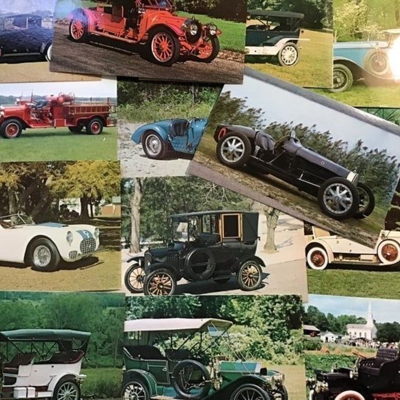Vintage Car Postcards x 20, unused set - Picture 3 of 3
